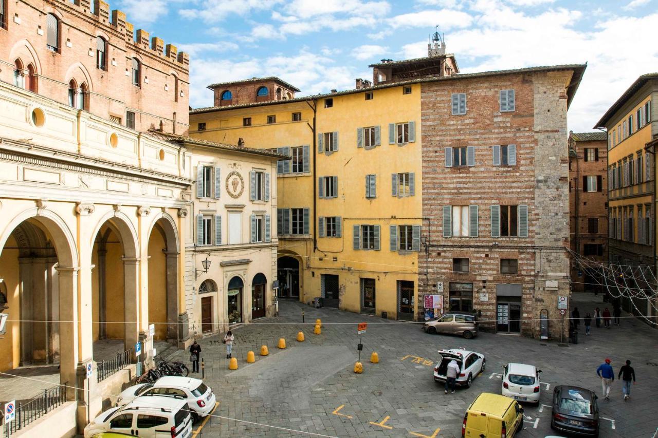 Dama Charming Apartment 100M From Piazza Del Campo Siena Eksteriør billede